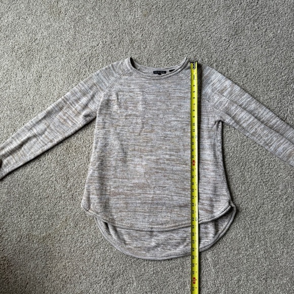 Jeanne Pierre Natural Beige Cotton Sweater - Picture 9 of 10